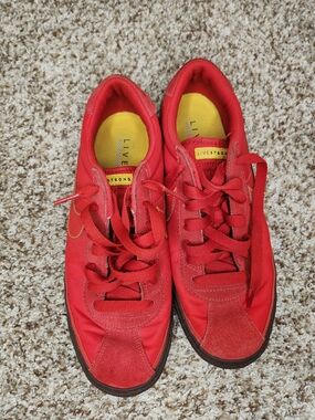 Nike Livestrong Red Low-Top Sneakers